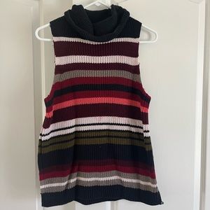Abercrombie and Fitch colorful turtle neck top